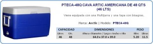 PTECA-48Q CAVA ARTIC AMERICANA DE 48 QTS